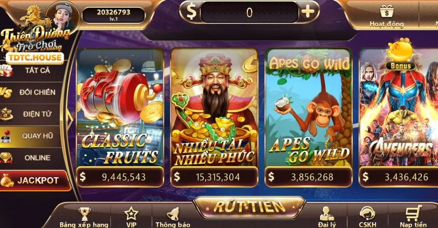 Slot game jackpot lũy tiến tại helo888